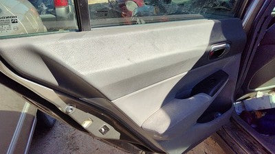 06-11 Honda Civic Driver Left Rear Door Trim Panel With Switches Back Gr Gray