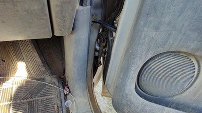 2007 Caravan Passenger Right Lower Sill Step Moulding Trim Panel D5 Slate Gray