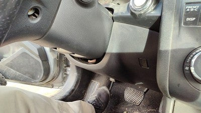 07-09 Nissan Altima Lower Dash Under Column Knee Bolster Trim Panel Charcoal G