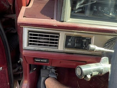 1986-1988 Olds 88 Passenger Dash Trim Dash Heater Vent Assembly Oem Ac 25532007