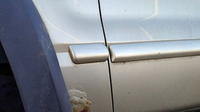 02-05 Ford Explorer Driver Left Moulding From Fender Trim Strip B2 Harvest Gold