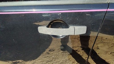 2005-09 Land Rover Lr3 Driver Left Front Outside Door Handle Oem Black Lr023343