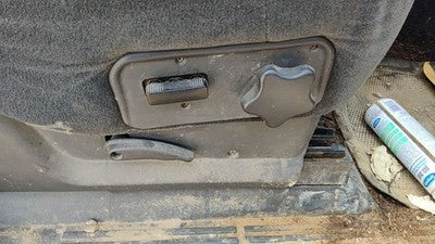 02 Silverado 2500 Hd Passenger Right Side Power Seat Switch With Trim Graphite