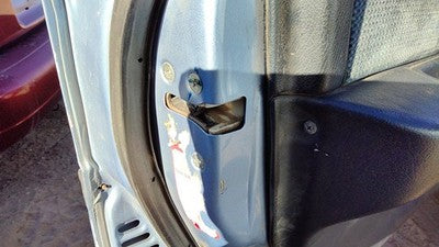 1989 Honda Civic Driver Left Front Door Latch With Rods/Cables Oem