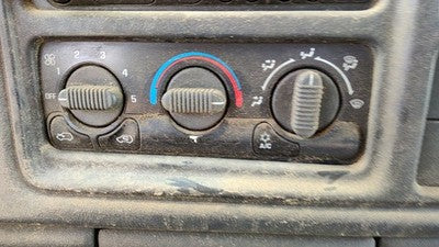 99-01 Gmc Sierra 2500 Temperature Control Module In Dash Heater Ac Head Unit Oem