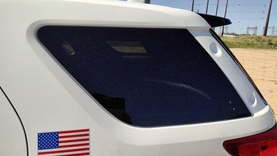 11-19 Police Interceptor Driver Left Rear Quarter Glass Back Side Window