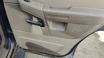 05 Ford Explorer Passenger Right Rear Door Trim Panel With Switches Back Tan Gp