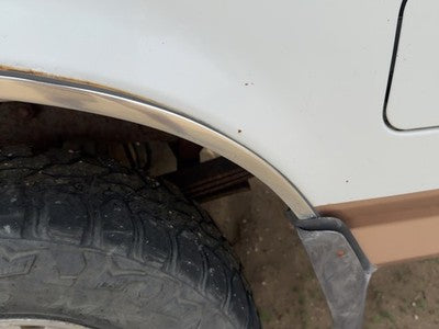 1997-1999 Ford F250 Driver Left Rear Wheel Flare Moulding Oem Back