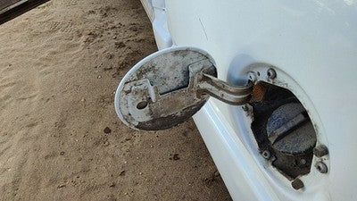 1994 Chevy Silverado 1500 Fuel Tank Door With Hinge Gas Lid Oem Filler White