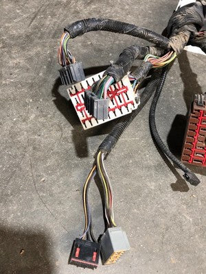 2001 Ford F350 Super Duty Complete Wiring Harness Behind Dash 6.8L V10 At 4X4