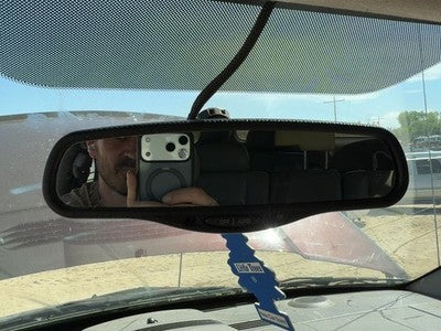2004 Dodge Durango Inside Rear View Mirror Oem Windshield Mounted
