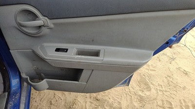 08 Dodge Avenger Passenger Right Rear Door Trim Panel With Switches Back Gray Db