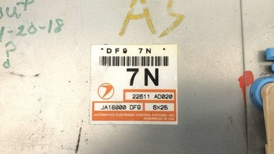 1998 Subaru Legacy Rhd Postal 2.2L Electronic Control Module Computer Ecm Ecu