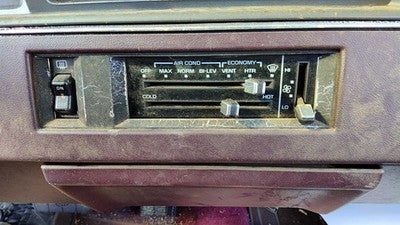 1986-1989 Olds Ciera Temperature Control Module In Dash Heater Ac Head Unit Oem