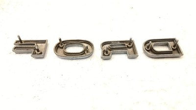 1981 Ford F150 Hood Emblem Badges Set Oem