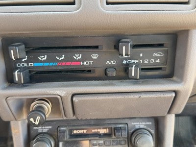 1988-1995 Isuzu Pup Temperature Control Module In Dash Heater Ac Head Unit Oem