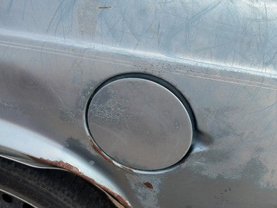 1986 Olds 88 Fuel Tank Door With Hinge Gas Lid Oem Filler Blue