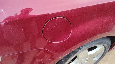 08-12 Chevy Malibu Fuel Tank Door With Hinge Gas Lid Oem Filler Red 80U 15824769