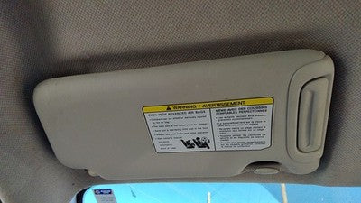 2016-2019 Nissan Versa Driver Left Sun Visor Oem Charcoal G 964019Mb1a