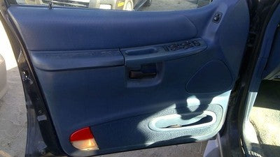 1995-1996 Ford Explorer Driver Left Front Inside Door Trim Panel Only Oem Blue