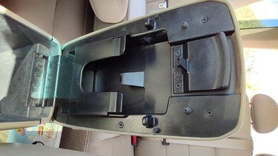 2005-2007 Ford Escape Center Console Lid Only Oem Arm Rest Fold Down Nh Dark Tan
