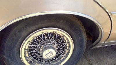 1985 Olds 88 Passenger Right Rear Wheel Flare Moulding Oem Chrome Trim