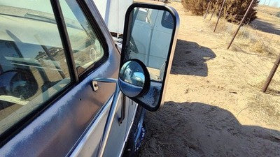 1980-1991 Ford F150 Passenger Right Side Mirror Door Mounted Oem E2tz17696a