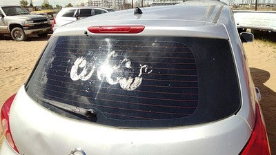 2007-2011 Nissan Versa Back Glass Rear Window Oem 90300Em30A