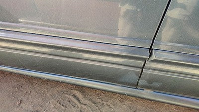 00-04 Lesabre Buick Lesabre Driver Left Front Moulding From Door Trim Strip Blue