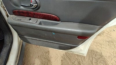 04-05 Lesabre Passenger Right Rear Inside Door Trim Panel Only Back Graphite 933
