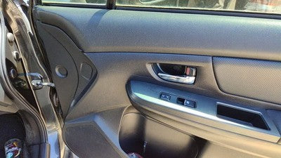 15-16 Wrx Passenger Right Front Inside Door Trim Panel Wth Switches Cbl30 Carbon