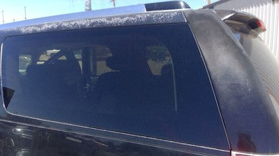 2007-14 Yukon Xl Denali Driver Left Rear Quarter Glass Back Side Window Oem