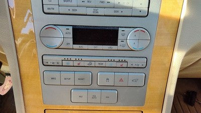 07-10 Navigator Front Temperature Control Module In Dash Heater Ac Head Unit