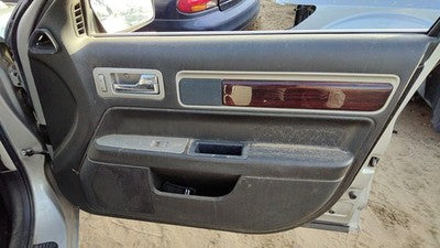 07-09 Lincoln Mkz Passenger Right Front Door Trim Panel With Switches Black Mw