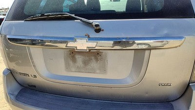 05-09 Equinox License Plate Trim Surround Panel Oem Tail Trunk Finish Silver 67U