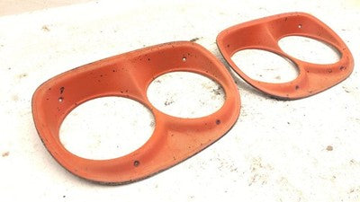 1958 Gmc Chevy 300 Full Size Right Left Headlight Bezel Pair Oem Trim Door Set