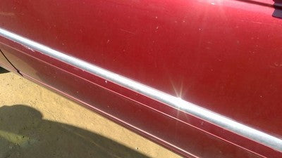95-02 Eldorado Passenger Right Front Moulding From Door Trim Strip Crimson 86U