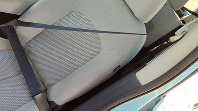 14-15 Versa Note Driver Left Front Seat Belt Retractor Shoulder Charcoal G
