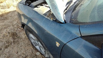 2006-2010 Hyundai Sonata Driver Left Front Fender Oem Blue 663100A000