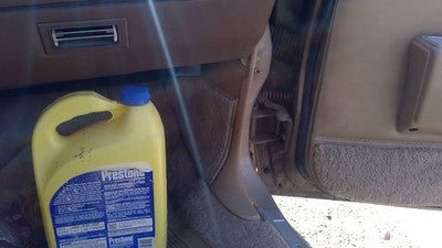 1985 Olds 88 Passenger Right Lower Kick Trim Panel Oem Tan