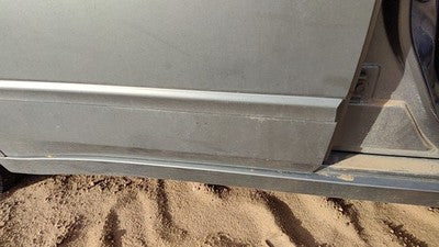 07-12 Altima Passenger Right Rear Moulding From Door Back Trim Strip Gray W40