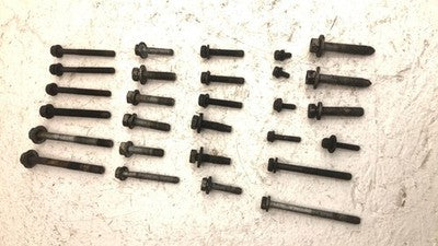 2001-2005 Dodge Caravan Set Of Bolts For Timing Cover Oem Hardware 3.3L
