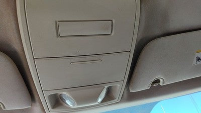 08-10 Grand Caravan Center Overhead Console Dome Light Map Lamp Cubby Gray Ds