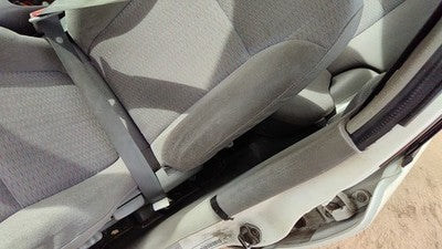 2000-2005 Kia Rio Driver Left Front Seat Belt Retractor Oem Shoulder Gray