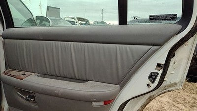 1997-2005 Park Ave Passenger Right Rear Door Trim Panel With Switches Back Gray