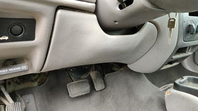 2004 2005 Mercury Sable Lower Dash Under Column Knee Bolster Trim Panel Oem Gray