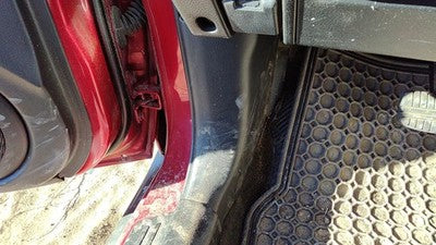 2004 Mitsubishi Outlander Driver Left Lower Kick Trim Panel Oem Black