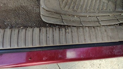 2000 Dodge Durango Passenger Right Lower Kick Trim Panel Oem Tan