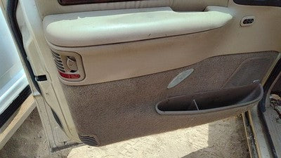 00 Town & Country Driver Left Front Door Trim Panel With Master Switch Tan