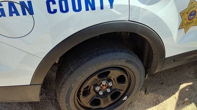 2017 Explorer Police Interceptor Passenger Right Rear Wheel Flare Moulding Back